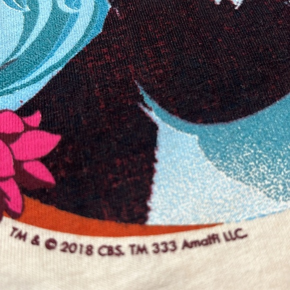 NEW M Crazy Shirts Hawaii Five-O OFF WHITE T Shirt COCONUT DYED UPF 50+ men’s M - Picture 9 of 16